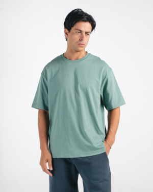 Drop Shoulder Cotton T-shirt